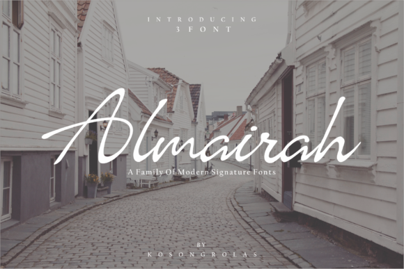 Almairah: A Script Font That Makes Campaigns Instantly Recognizable
