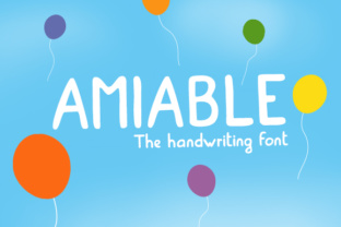 Amiable: A Handwritten Font for Your Brand Identity