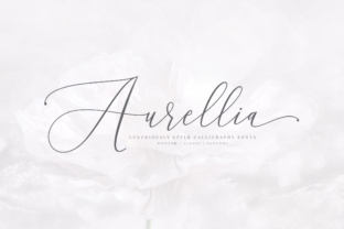Aurellia: A Handwritten Font for Editorial Design