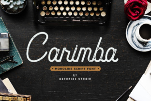 Carimba Font Brings Vintage Character to Your Campaign Typography
