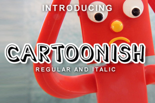 Cartoonish: A Handcrafted Display Font with Real Personality