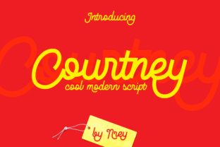 Courtney Script Font: Testing It in a Real Web Design Project