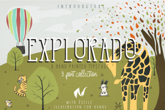Explorado: A Hand-Lettered Script Typeface for Editorial Design