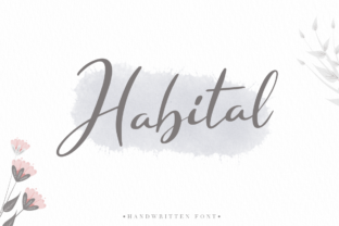 Habital: A Handwritten Font for Warm, Engaging Editorial Design