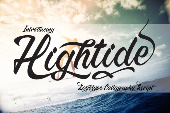 Hightide: A Refined Script Font for Digital Branding