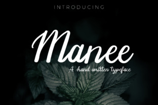 Manee Font Review: A Handwritten Typeface for Polished Branding