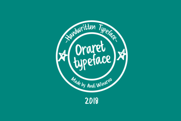 Oraret Brings 90s Throwback Energy to Your Campaign Fonts