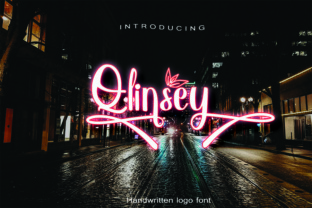 Qlinsey Font for Editorial Design and Publication Branding