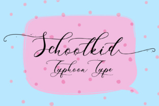 Schoolkid Font: A Textured Script Choice for Marketers and Creators