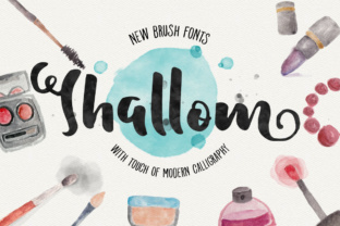 Shallom: A Script Font That Brings Editorial Warmth