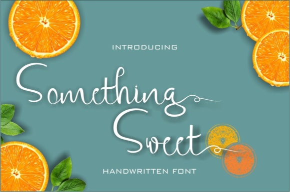 Something Sweet Typeface: A Modern Script Font for Scroll-Stopping Brand Content