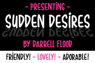 Sudden Desires: A Script Font That Brings Warmth to Web Design