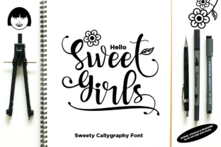Sweet Girls Typeface: Testing It in a Real Brand Identity