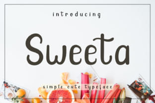 Sweeta: A Handwritten Typeface for Modern Editorial Design