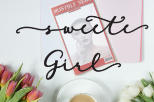 Sweete Girl: A Modern Calligraphy Font for Brand Designers